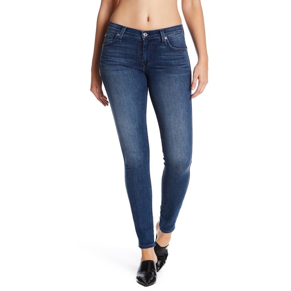 7 for all mankind Gwenevere zipper ankle jeans